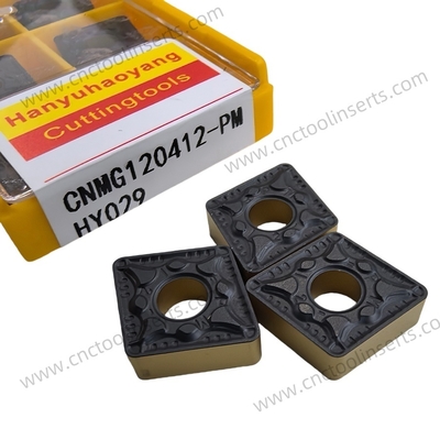 CNMG120412-PM CNMG Turning Inserts Smooth Surface Erosion Resistant