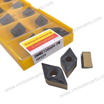 Abrasion Resistance Turning Milling Insert DNMG150604-PM Thermal Insulation