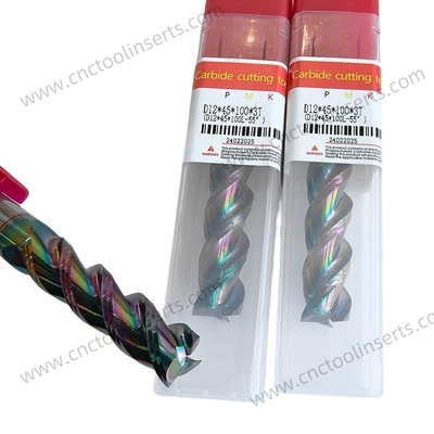 D12*45*100L-3T(D12*45*100L-55° )Solid Carbide End Mill 3C Electronics Custom End Mills