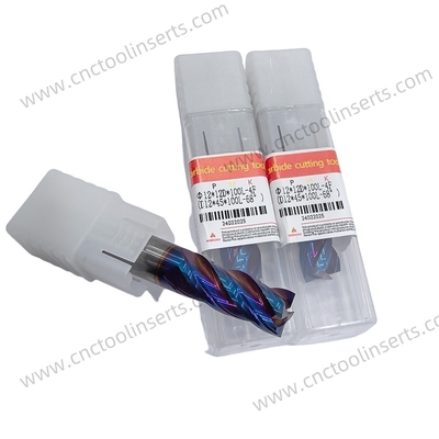 D12*45*100L-68° CNC Carbide End Mill High Hardness Custom Carbide Tooling