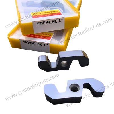 Temperature Resistance CNC Lathe Inserts High Strength Volute Cutting Tool HY43X15X7.5XR3-17°