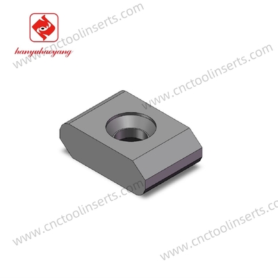 Electronics Heavy Duty Peeling Blades Customize LNGQ1906-R2.4-TM Lathe Carbide Inserts