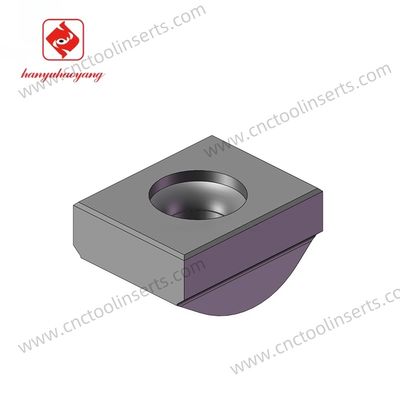 PVD HYB208 Coated Heavy-Duty Peeling Milling Insert for High-Efficiency Stock Removal on Difficult Materials