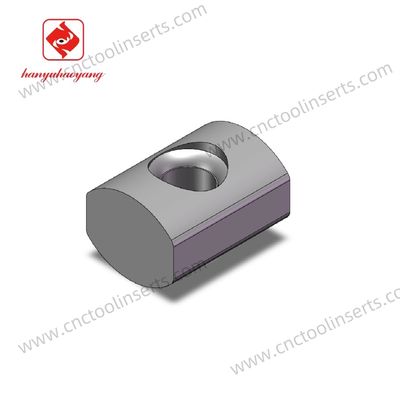 Heavy-Duty Peeling Milling Insert 41 (HYLN1208) – PVD HYB208 Coated, for Difficult Materials (Excl. High-Temp Alloys)