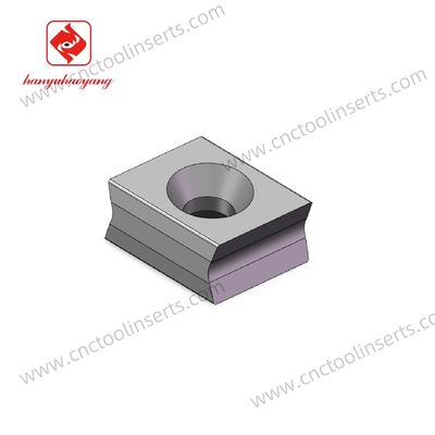 CNHU1205R08 Heavy-Duty Peeling Insert with PVD Coating for Non-Standard Customization in CNC Cutting Tools