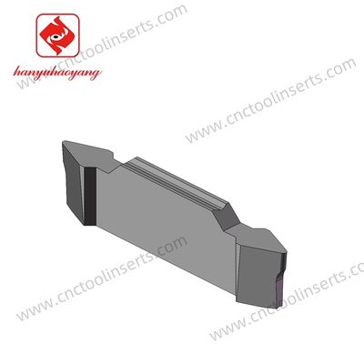 CNC Grooving Insert, Model MGMN270-45°-R0.25, with PVD Coating HYB208, Suitable for All Difficult-to-Machine Materials Except High-Temperature Alloys
