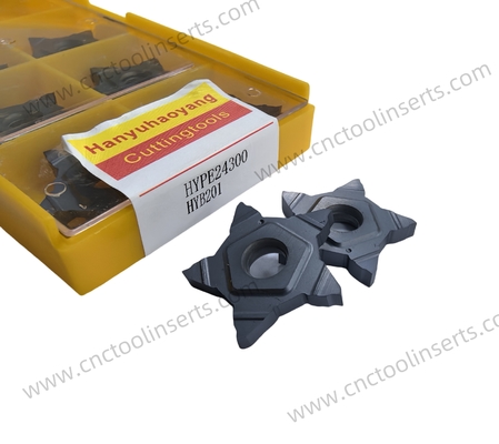 High-Precision Grooving Series Insert HYPE24250 Pentagon Master Cutter with HYB201 Coating – Standard Grooving Insert