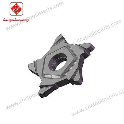 High-Precision Grooving Series Insert HYPE24250 Pentagon Master Cutter with HYB201 Coating – Standard Grooving Insert