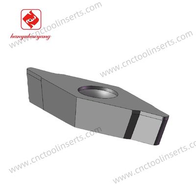 Non-standard CNC Grooving Insert with PVD Coating for Difficult-to-Machine Materials and Customizable Options