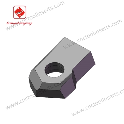 Custom-Made Model Cemented Carbide Grooving CNC Insert HY1814442 Ideal for Mold Processing in Various Applications
