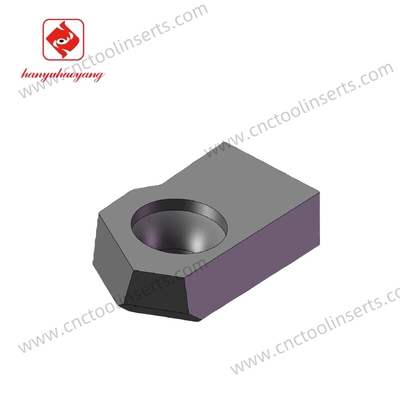 Custom-Made Model Cemented Carbide Grooving CNC Insert HY1814442 Ideal for Mold Processing in Various Applications
