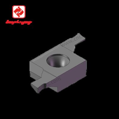 CNC Non-Standard Grooving Insert LN2505-1.65 – Uncoated, for Aluminum