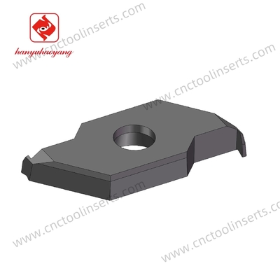 Grooving CNC insert, CTPAIR-050-150-500-R005 , machine tool insert, made of cemented carbide, factory - direct sale