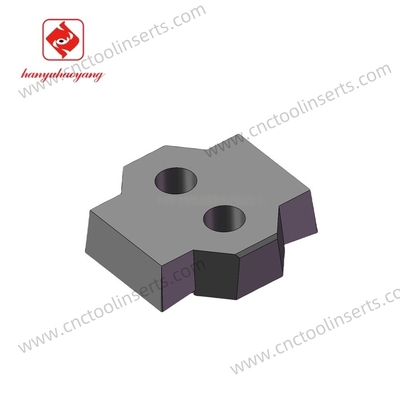 High Rigidity CNC Cutting Inserts Surface Finish Gear Shaping And Milling Inserts HY-YKC5150DX3-251-59202
