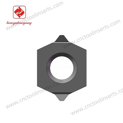 CNC Double-Ended Gear Shaping Milling Insert, PVD Coating, Model LNCQ1206-74.528-4, suitable for machining all difficult-to-machine materials except high-temperature superalloys