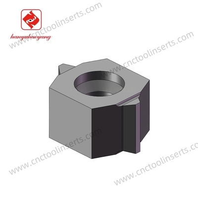 CNC Double-Ended Gear Shaping Milling Insert, PVD Coating, Model LNCQ1206-74.528-4, suitable for machining all difficult-to-machine materials except high-temperature superalloys