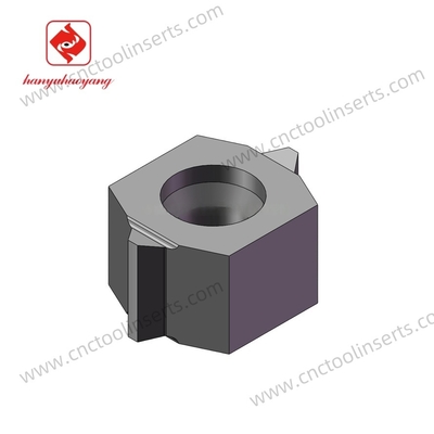 CNC Double-Ended Gear Shaping Milling Insert, PVD Coating, Model LNCQ1206-74.528-4, suitable for machining all difficult-to-machine materials except high-temperature superalloys