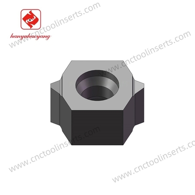 CNC Double-Ended Gear Shaping Milling Insert, PVD Coating, Model LNCQ1206-74.528-4, suitable for machining all difficult-to-machine materials except high-temperature superalloys