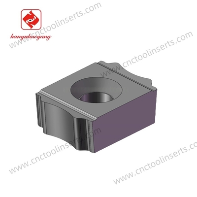 CNC Milling Insert with PVD Coating JD-19025, Indexable Cutting Inserts Specifically for Gear Hobbing Processing