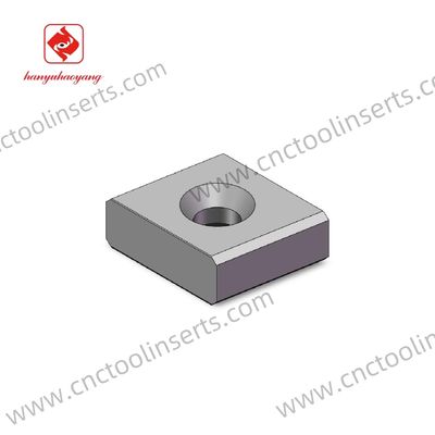 CNC heavy-duty peeling turning insert, model HYCNE454, with PVD coating HYJ306, primarily designed for drilling difficult-to-machine materials, stainless steel, and high-hardness mold steel processing