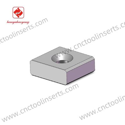 CNC heavy-duty peeling turning insert, model HYCNE454, with PVD coating HYJ306, primarily designed for drilling difficult-to-machine materials, stainless steel, and high-hardness mold steel processing