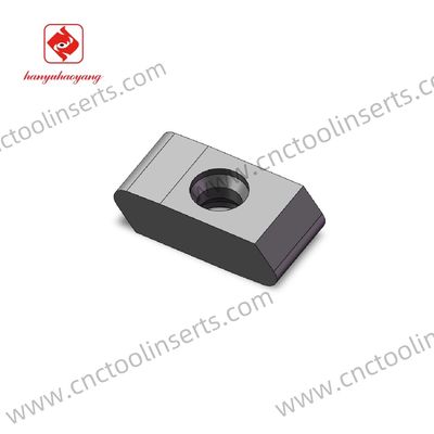 CNC heavy-duty peeling turning insert, model HTAC31982, with PVD coating HYB207, suitable for machining all difficult-to-machine materials except high-temperature alloys