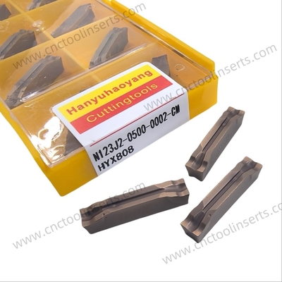 CNC Turning Inserts Wc-Co PVD Coating HYN123J2-0500-0002-CM HYX808 Steels