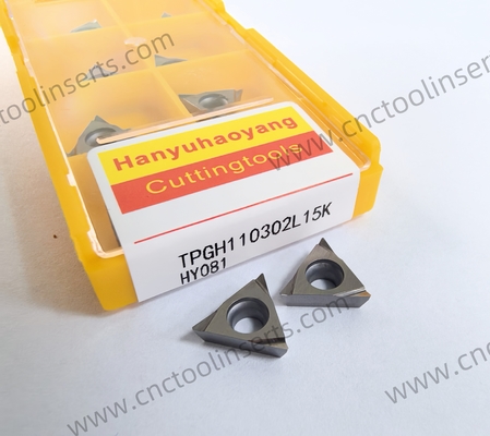 CNC Boring Inserts Cermet  Coating TPGH110302L HY081 ，Meets requirements for high-precision and high-surface-finish machining