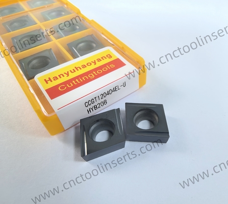 CNC Boring Inserts WC-Co PVD Coating CCGT04T101L HYB208 ，Applicable To All Difficult-to-machine Materials Except Superalloys