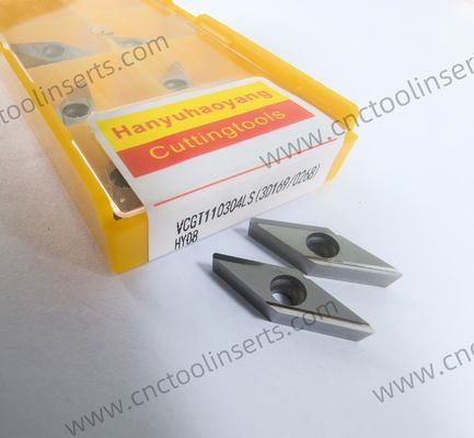 CNC Boring Inserts Wc-Co PVD Coating VCGT110302R-Y HYC508 ，Suitable for machining steel and cast iron materials