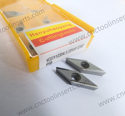 CNC Boring Inserts Wc-Co  VBGT160404R-Y HY08 ，Exclusively For Aluminum Machining