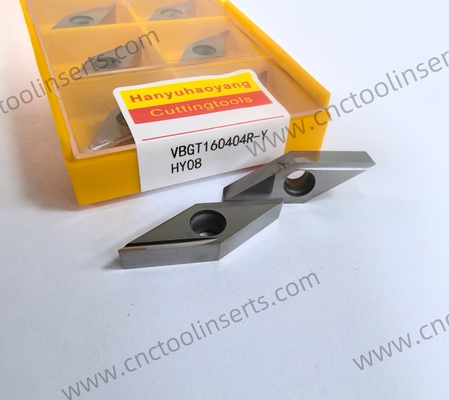 CNC Boring Inserts Wc-Co  VBGT160404R-Y HY08 ，Exclusively For Aluminum Machining