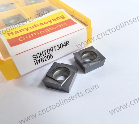 CNC Boring Inserts Wc-Co PVD Coating SCHT09T304R HYB208 ，Applicable To All Difficult-to-machine Materials Except Superalloys