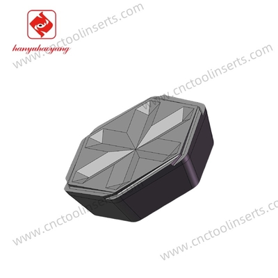 CNC Reaming Insert With PVD Coating HYH1003R0.8-1 HYB208, Suitable For Difficult-to-machine Materials Except High-temperature Alloys.