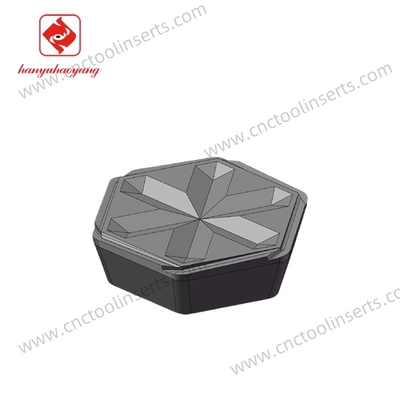 CNC Reaming Insert With PVD Coating HYH1003R0.8-1 HYB208, Suitable For Difficult-to-machine Materials Except High-temperature Alloys.