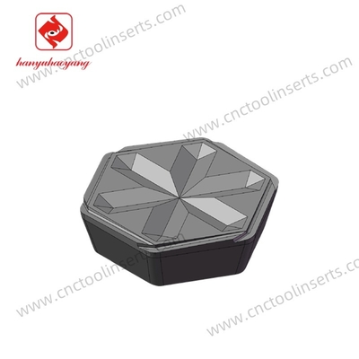 CNC Reaming Insert With PVD Coating HYH1003R0.8-1 HYB208, Suitable For Difficult-to-machine Materials Except High-temperature Alloys.