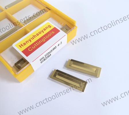 CNC Reaming Insert With PVD Coating HYL220603R0.8 HYB208A, Suitable For Difficult-to-machine Materials Except High-temperature Alloys.