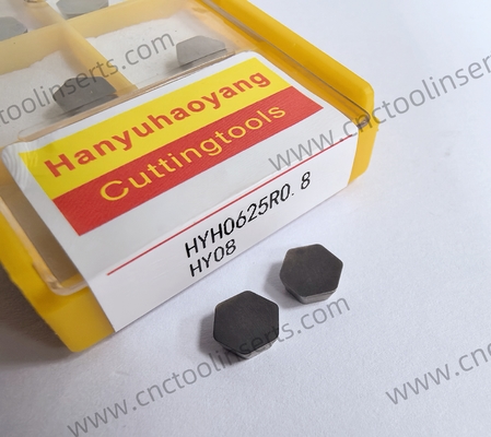 CNC Reaming Insert With Uncoated HYH0625R0.8 HY08,Suitable For Aluminum Processing