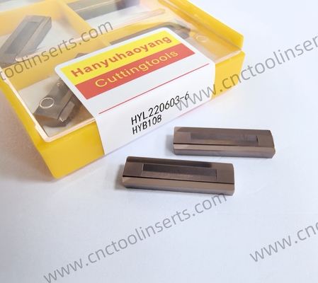 CNC Reaming Insert With PVD Coating HYL220603-4 HYB208, Suitable For Difficult-to-machine Materials Except High-temperature Alloys.(This series provides additional coating options)