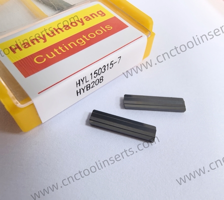 Carbide Reaming Insert With PVD Coating HYL150215-2 HYB208 for Difficult-to-Machine Materials Except Temperature Alloys