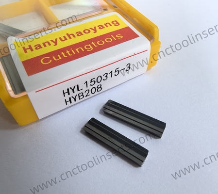 CNC Reaming Insert With PVD Coating HYL150215-2 HYB208, Suitable For Difficult-to-machine Materials Except High-temperature Alloys.