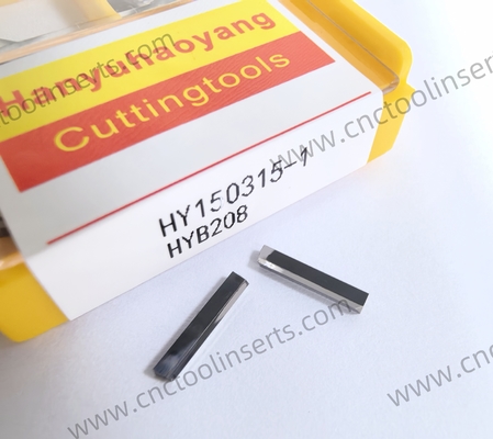 Carbide Reaming Insert With PVD Coating HYL150215-2 HYB208 for Difficult-to-Machine Materials Except Temperature Alloys