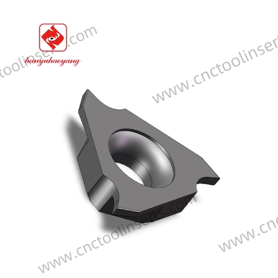 CNC Grooving Insert with PVD Coating TGF32L125-050XT HYB208, Suitable For Difficult-to-machine Materials Except High-temperature Alloys.