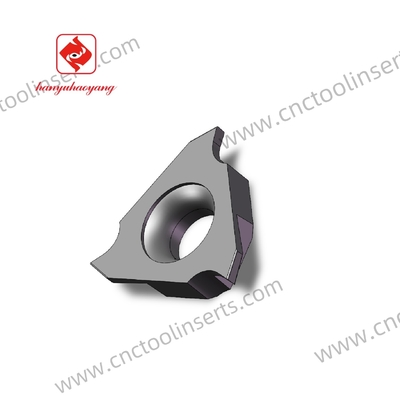 CNC Grooving Insert with PVD Coating TGF32L125-050XT HYB208, Suitable For Difficult-to-machine Materials Except High-temperature Alloys.