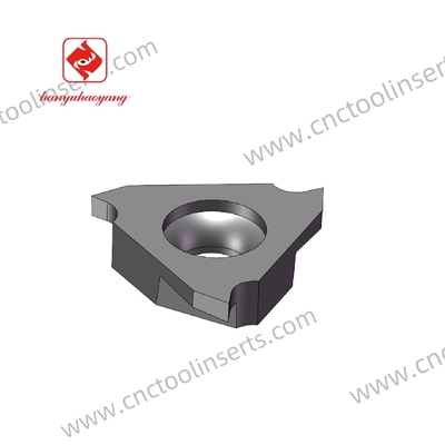CNC Grooving Insert with PVD Coating TGF32L125-050XT HYB208, Suitable For Difficult-to-machine Materials Except High-temperature Alloys.