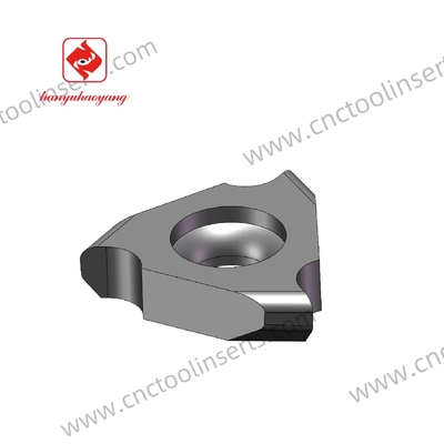 CNC Grooving Insert with PVD Coating TGF32L125-050XT HYB208, Suitable For Difficult-to-machine Materials Except High-temperature Alloys.