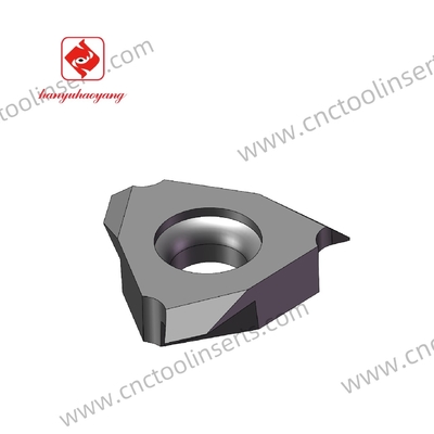 CNC Grooving Insert with PVD Coating TGF32L125-050XT HYB208, Suitable For Difficult-to-machine Materials Except High-temperature Alloys.