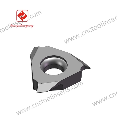 CNC Grooving Insert with PVD Coating TGF32L125-050XT HYB208, Suitable For Difficult-to-machine Materials Except High-temperature Alloys.