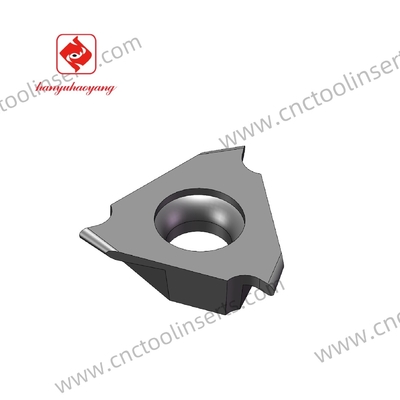 CNC Grooving Insert with PVD Coating TGF32L125-050XT HYB208, Suitable For Difficult-to-machine Materials Except High-temperature Alloys.