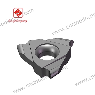CNC Grooving Insert with PVD Coating TGF32L125-050XT HYB208, Suitable For Difficult-to-machine Materials Except High-temperature Alloys.